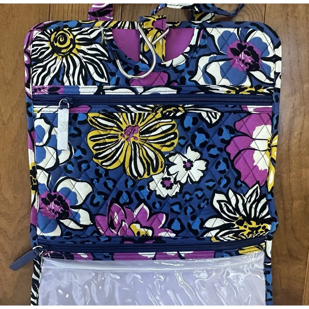 VERA BRADLEY‎ Hanging Organizer Cosmetic Case - African Violet NWT